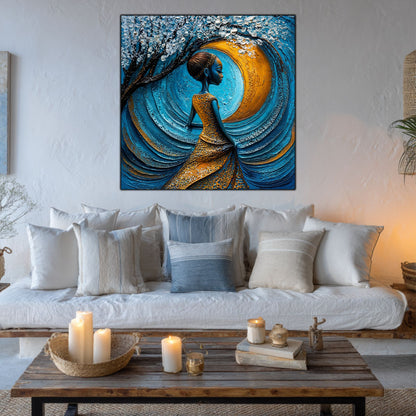 Tablou unicat din sticlă securizată Beyond Origin - No42