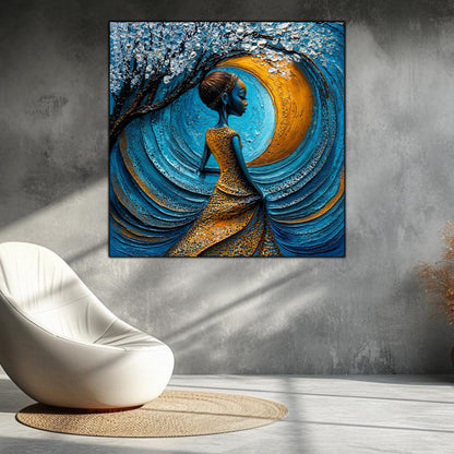 Tablou unicat din sticlă securizată Beyond Origin - No42