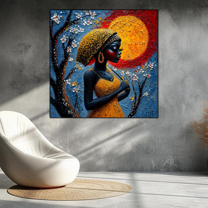 Tablou unicat din sticlă securizată Beyond Origin - No34