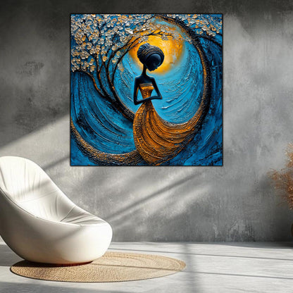 Tablou unicat din sticlă securizată Beyond Origin - No40