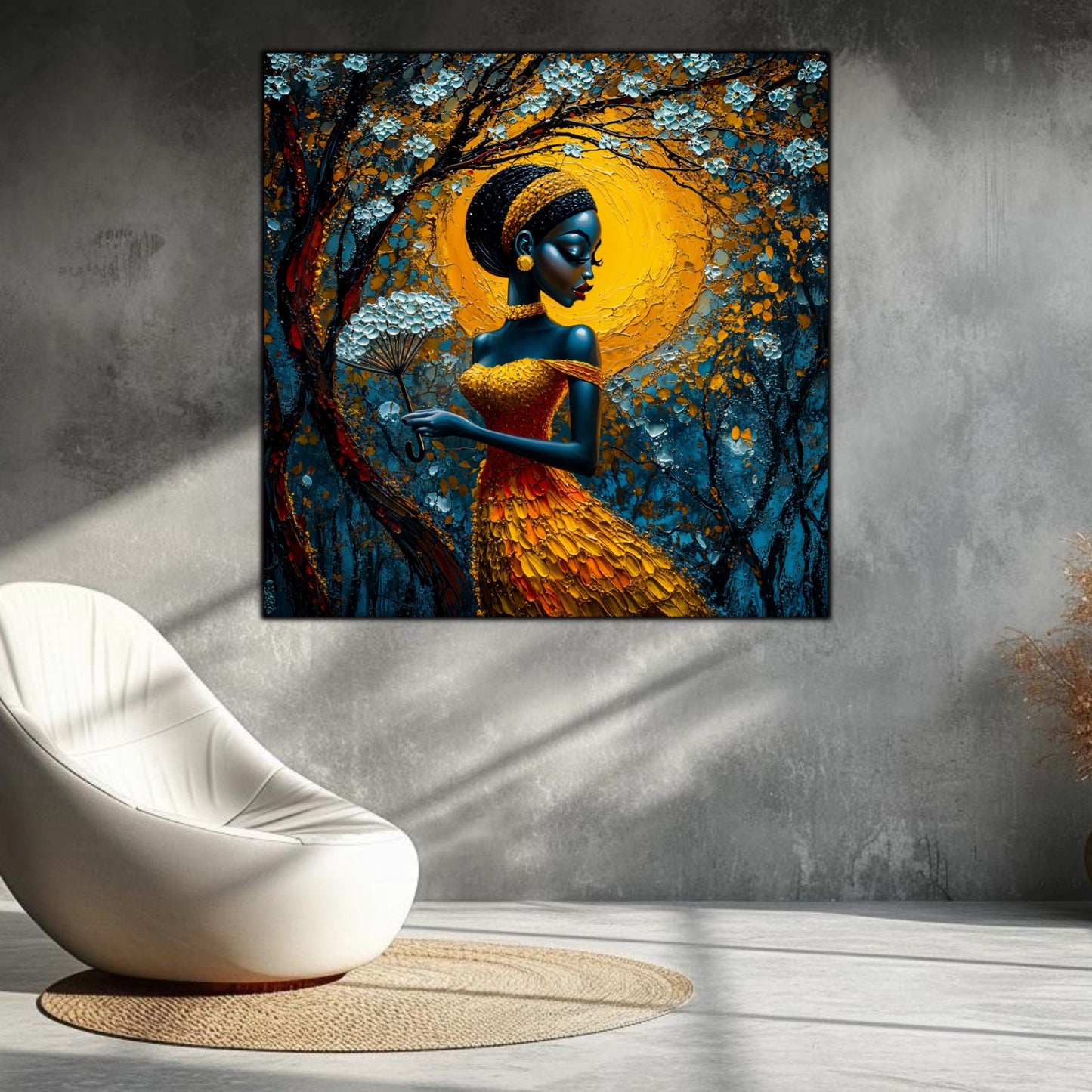 Tablou unicat din sticlă securizată Beyond Origin - No44