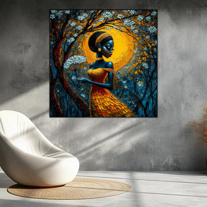 Tablou unicat din sticlă securizată Beyond Origin - No44