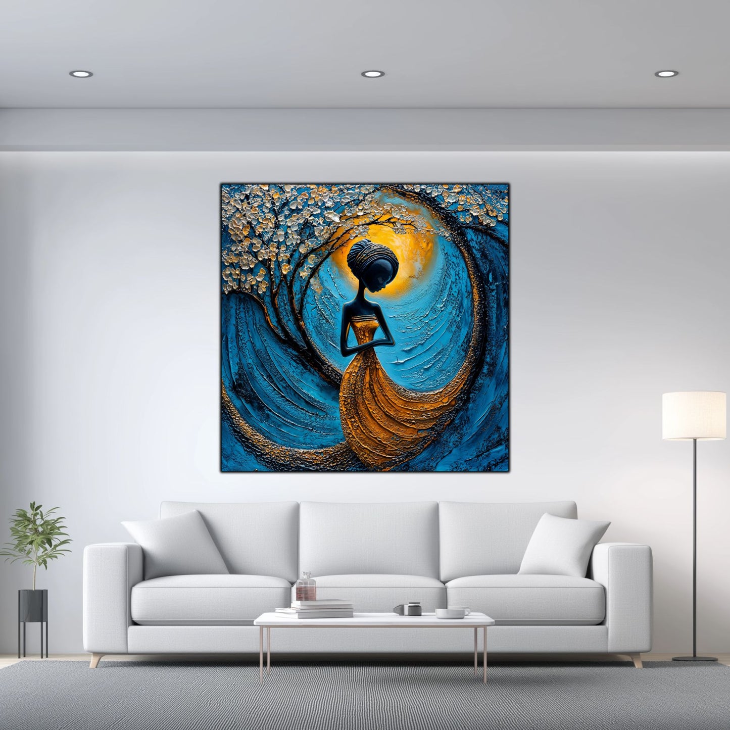 Tablou unicat din sticlă securizată Beyond Origin - No40