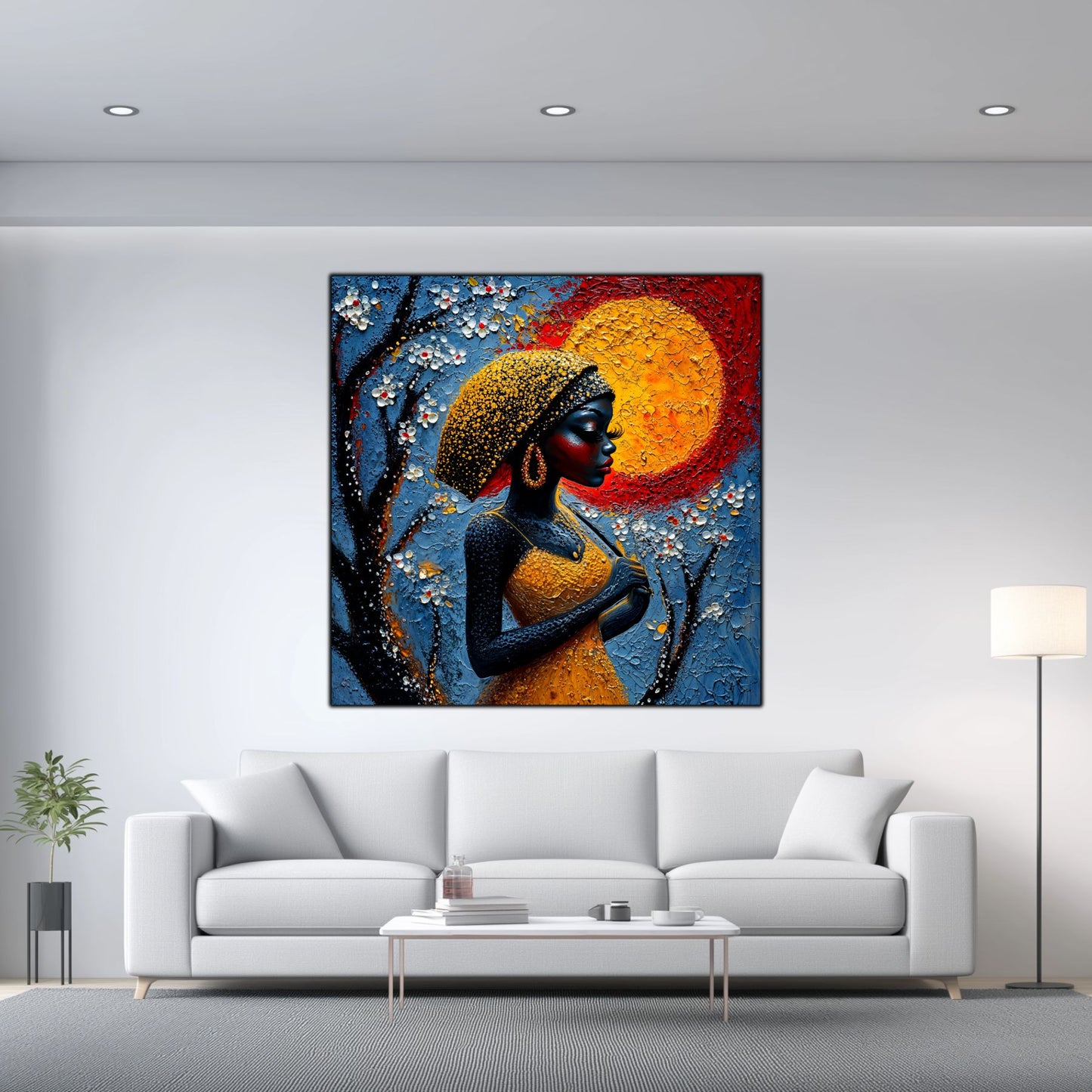 Tablou unicat din sticlă securizată Beyond Origin - No34