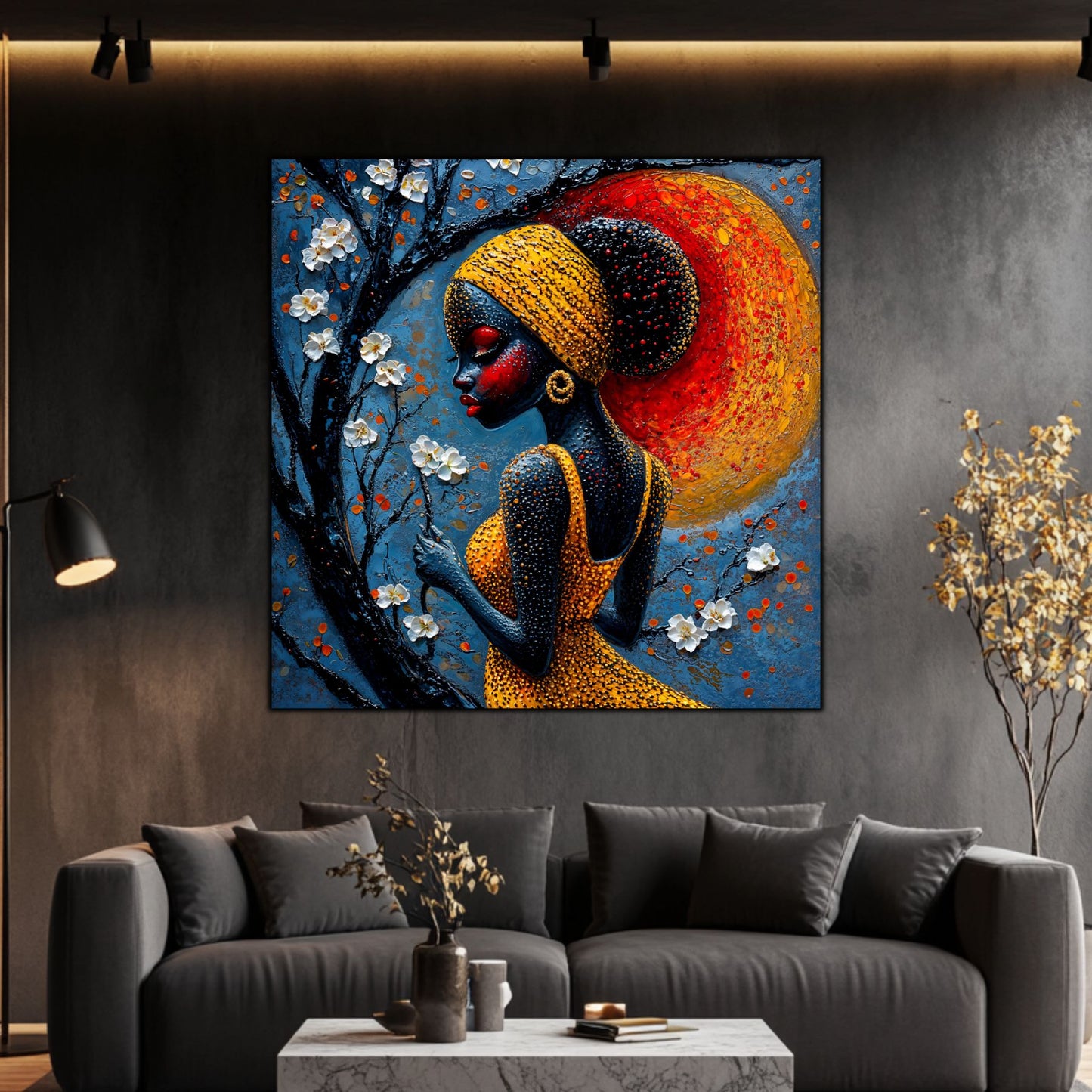 Tablou unicat din sticlă securizată Beyond Origin - No32