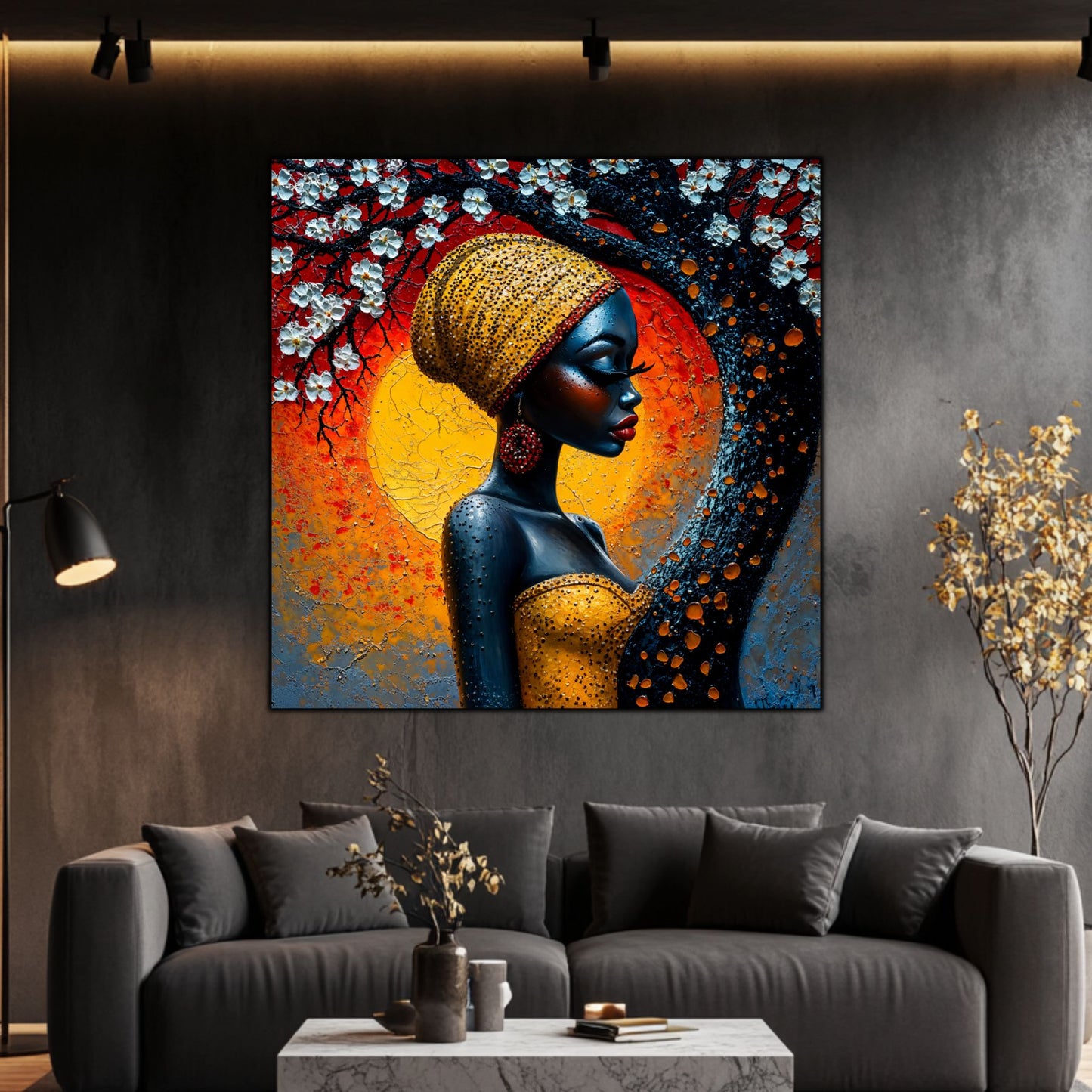 Tablou unicat din sticlă securizată Beyond Origin - No43