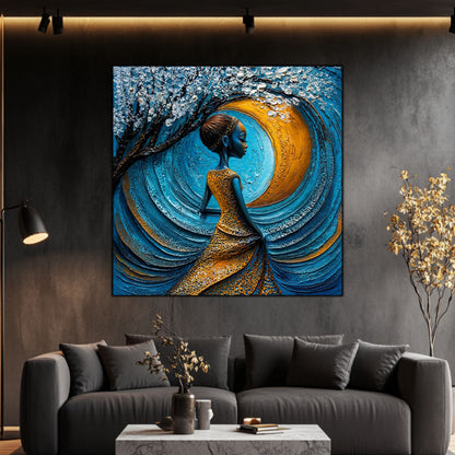 Tablou unicat din sticlă securizată Beyond Origin - No42