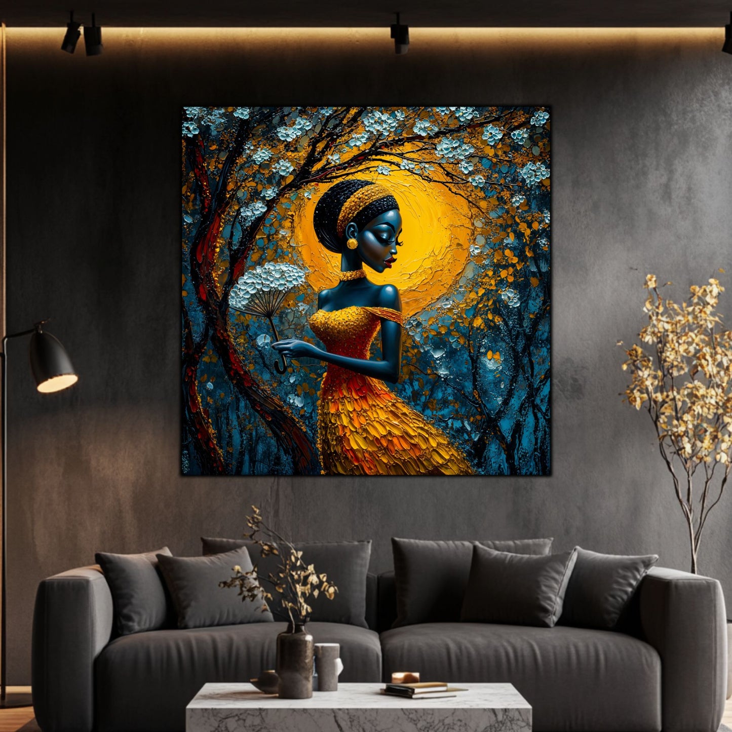 Tablou unicat din sticlă securizată Beyond Origin - No44