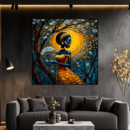 Tablou unicat din sticlă securizată Beyond Origin - No44