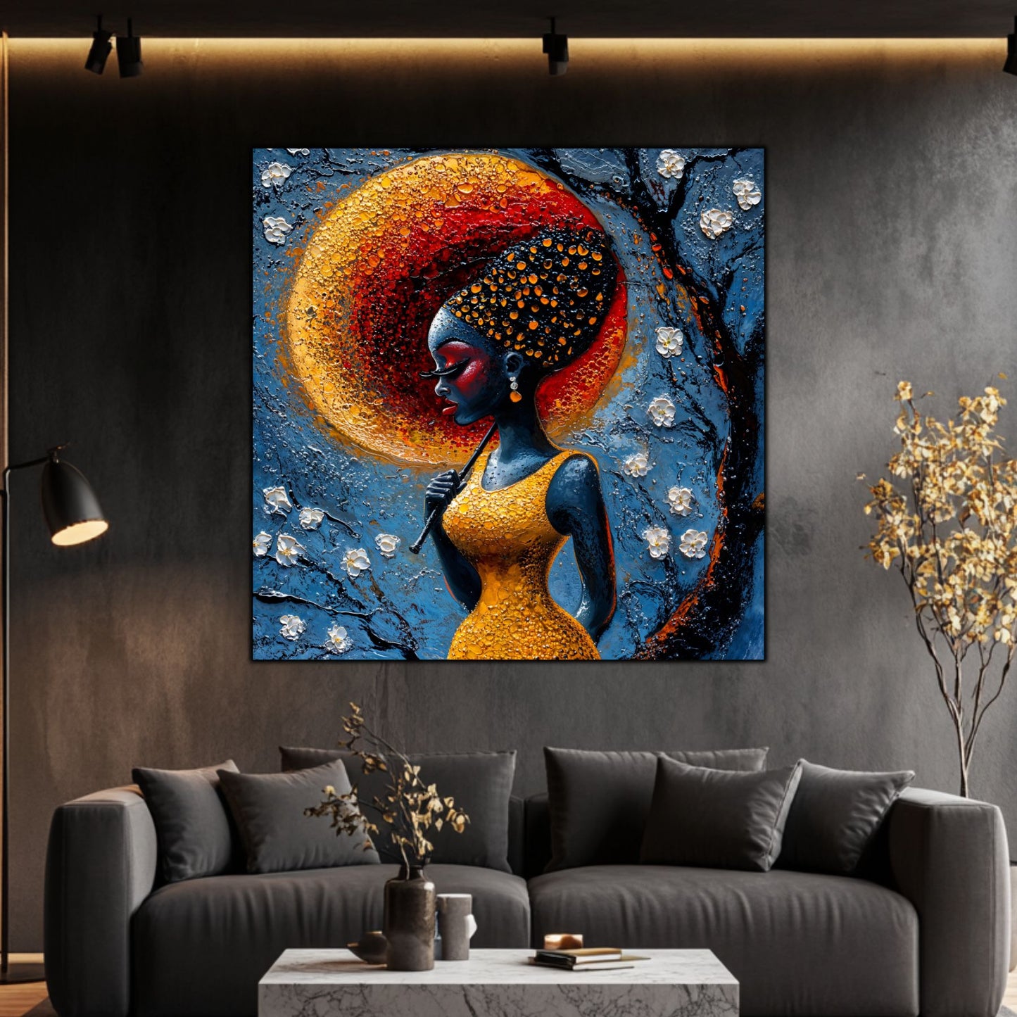 Tablou unicat din sticlă securizată Beyond Origin - No36