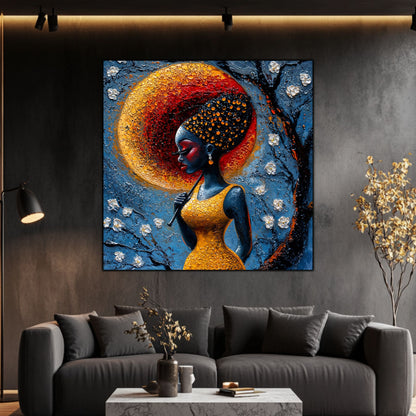 Tablou unicat din sticlă securizată Beyond Origin - No36