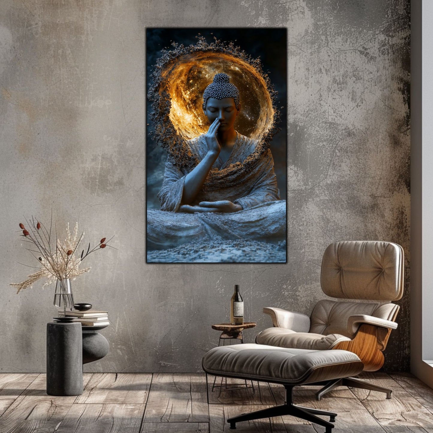 Tablou Decorativ pe Sticla Securizata – Ideal pt Dormitor si Living - Beyond Stardust No42