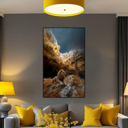 Tablou Decorativ Modern - Print UV pe Sticla - „Sacred Modernities” - No16