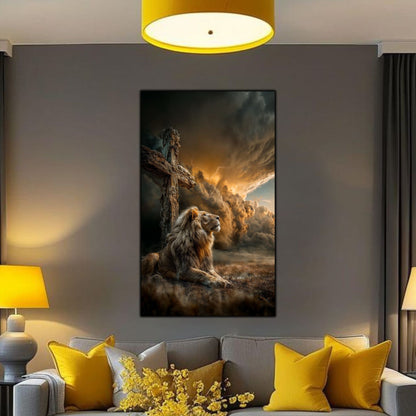 Tablou Decorativ Modern - Print UV pe Sticla - „Sacred Modernities” - No17