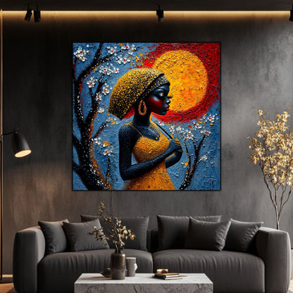 Tablou unicat din sticlă securizată Beyond Origin - No34