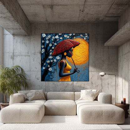 Tablou unicat din sticlă securizată Beyond Origin - No37