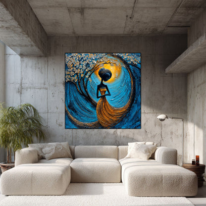 Tablou unicat din sticlă securizată Beyond Origin - No40