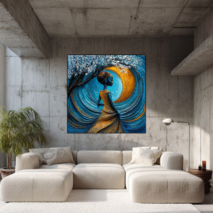 Tablou unicat din sticlă securizată Beyond Origin - No42