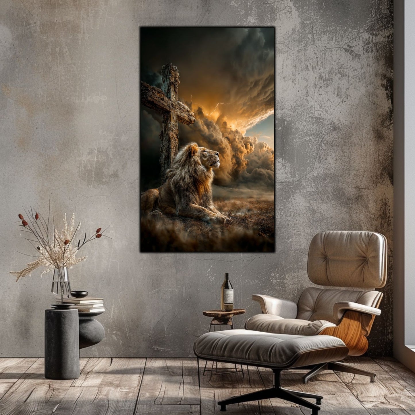 Tablou Decorativ Modern - Print UV pe Sticla - „Sacred Modernities” - No17