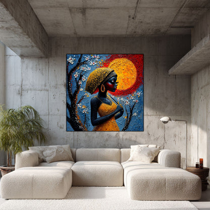 Tablou unicat din sticlă securizată Beyond Origin - No34