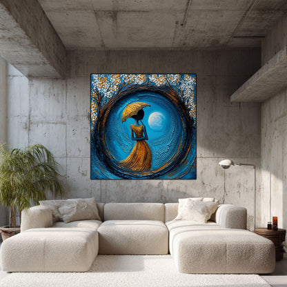 Tablou unicat din sticlă securizată Beyond Origin - No38