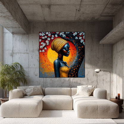 Tablou unicat din sticlă securizată Beyond Origin - No43