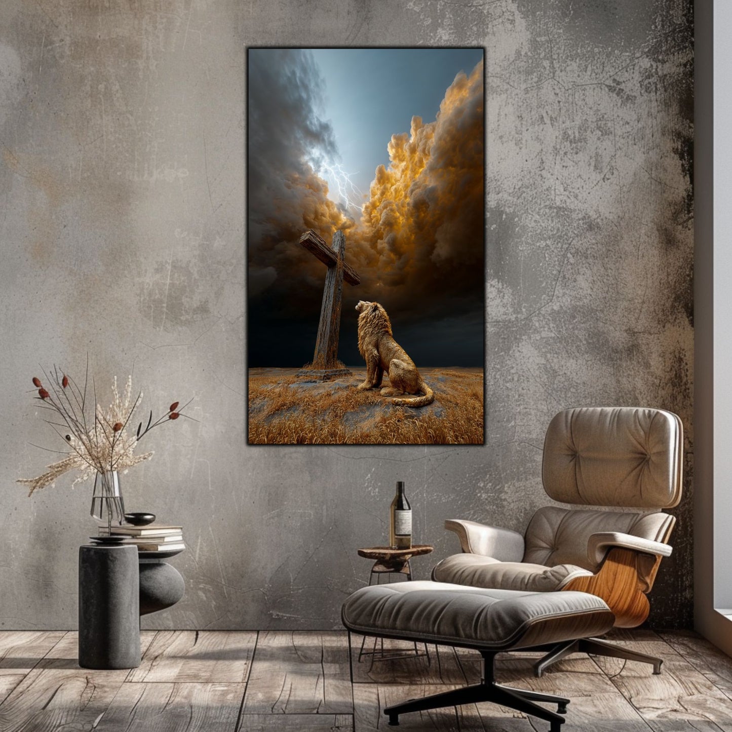 Tablou Decorativ Modern - Print UV pe Sticla - „Sacred Modernities” - No18