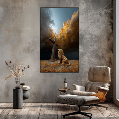 Tablou Decorativ Modern - Print UV pe Sticla - „Sacred Modernities” - No18