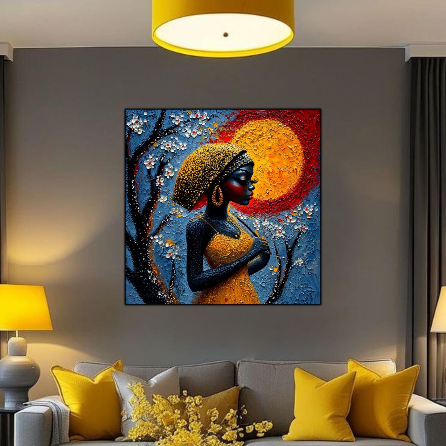 Tablou unicat din sticlă securizată Beyond Origin - No34