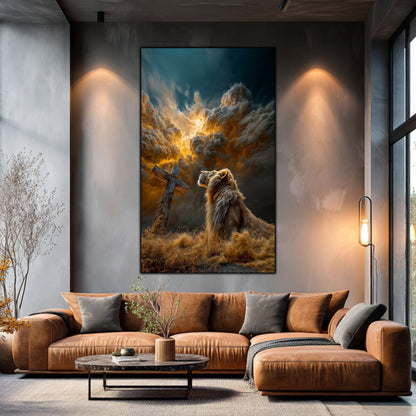 Tablou Decorativ Modern - Print UV pe Sticla - „Sacred Modernities” - No13