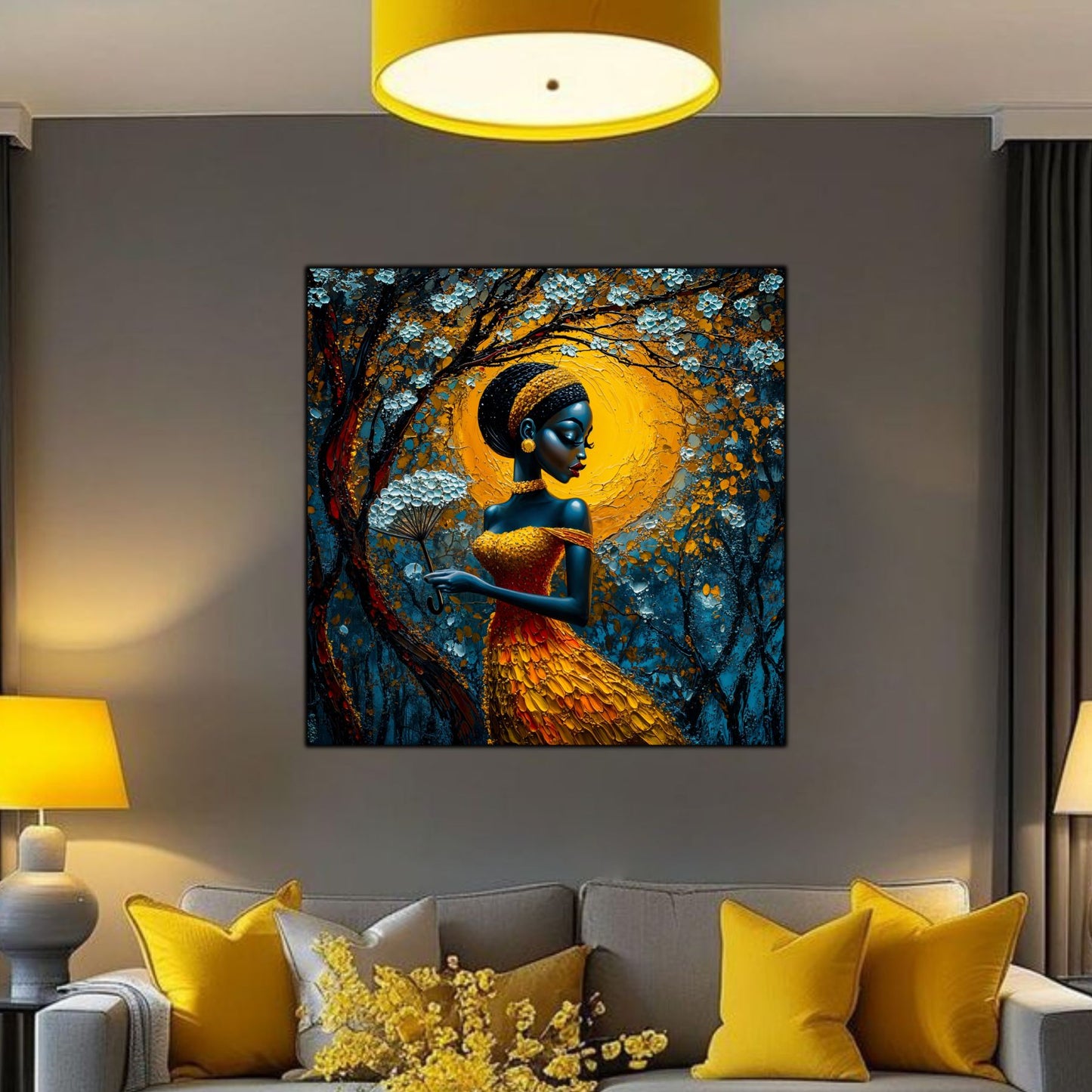 Tablou unicat din sticlă securizată Beyond Origin - No44