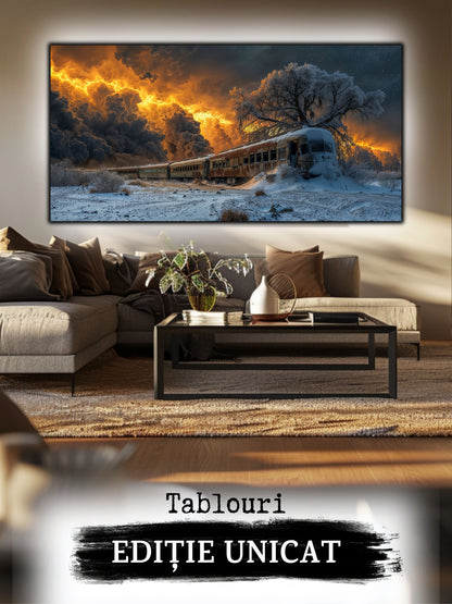 Tablou Sticla Securizata - Last Station - 15