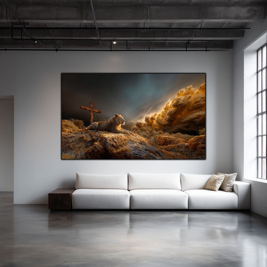 Tablou Decorativ Modern - Print UV pe Sticla - „Sacred Modernities” - No10