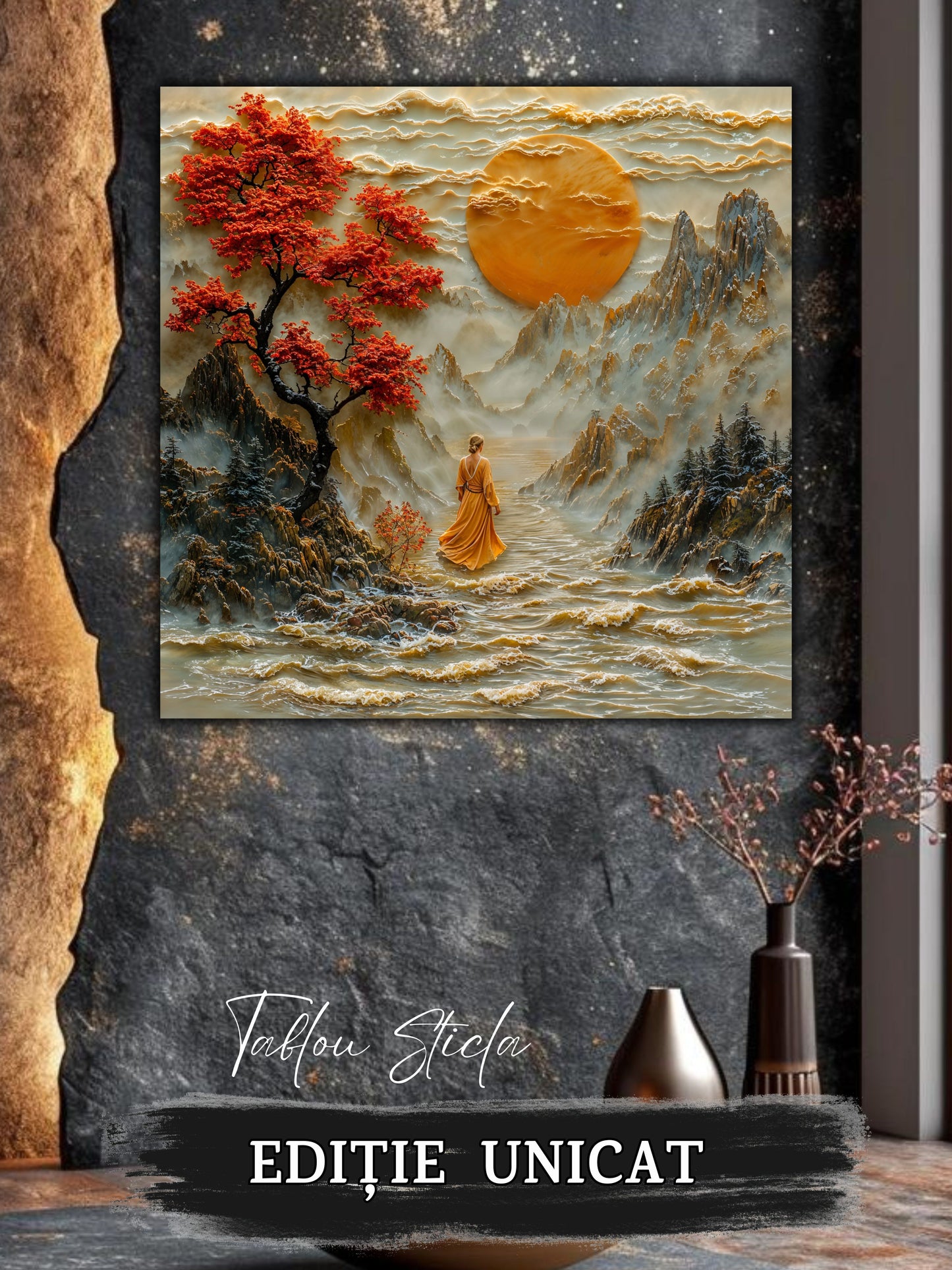 Tablou Sticla - Silk Road - 11