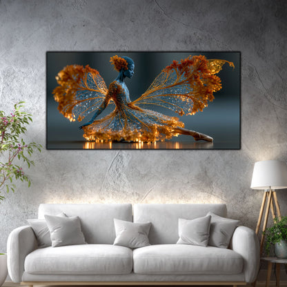 Tablou Abstract Living – A Red Accord