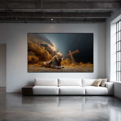 Tablou Decorativ Modern - Print UV pe Sticla - „Sacred Modernities” - No19