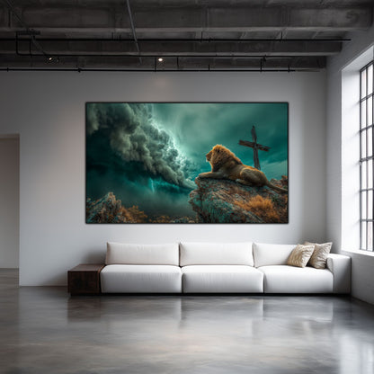 Tablou Decorativ Modern - Print UV pe Sticla - „Sacred Modernities” - No14