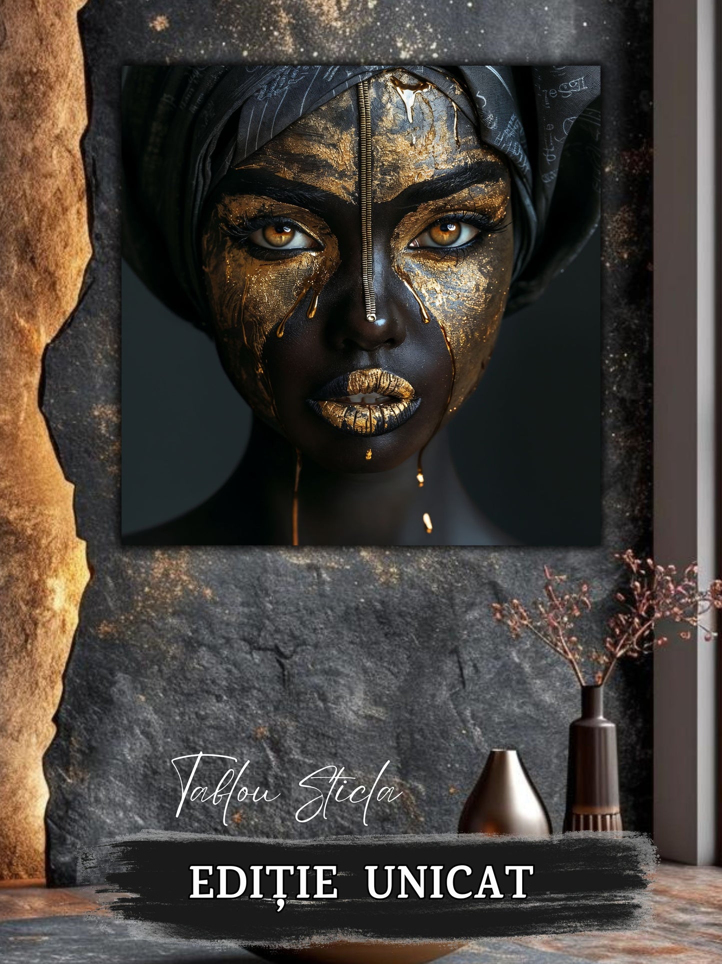 Dark Zen - Tablou Sticla Securizata - 09