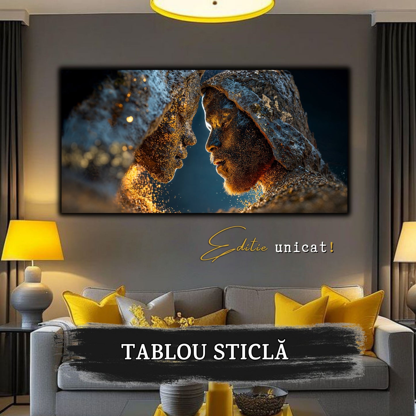 Tablou unicat pe sticla securizata - The Lost Temple - No 29