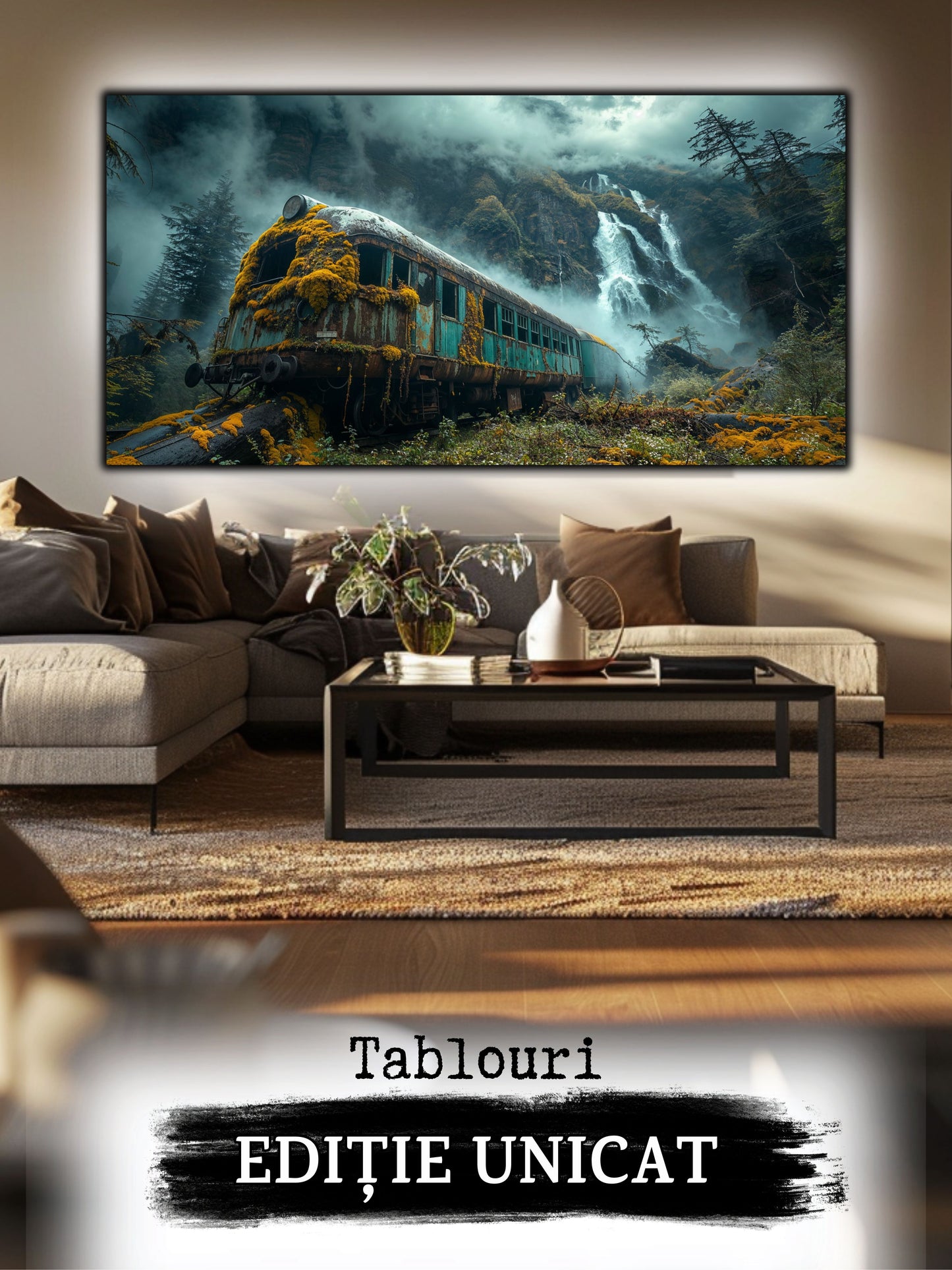 Tablou Sticla Securizata - Last Station - 19