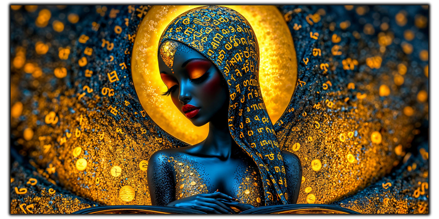 Tablou unicat din sticlă securizată Beyond Creation - No03