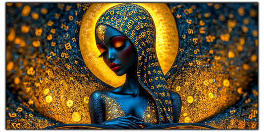 Tablou unicat din sticlă securizată Beyond Creation - No03