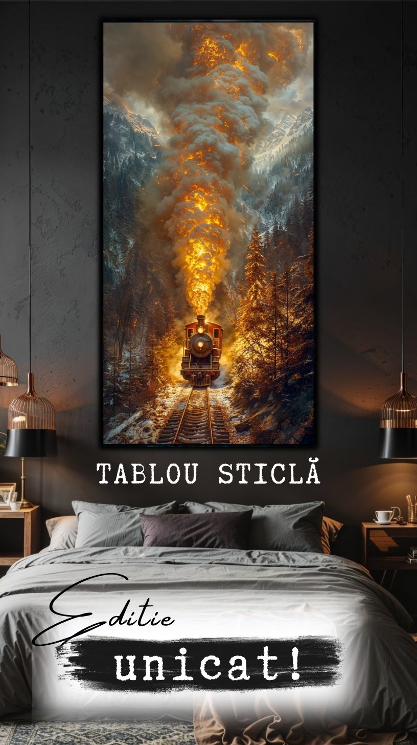 Tablou Sticla Securizata - Last Station - 06