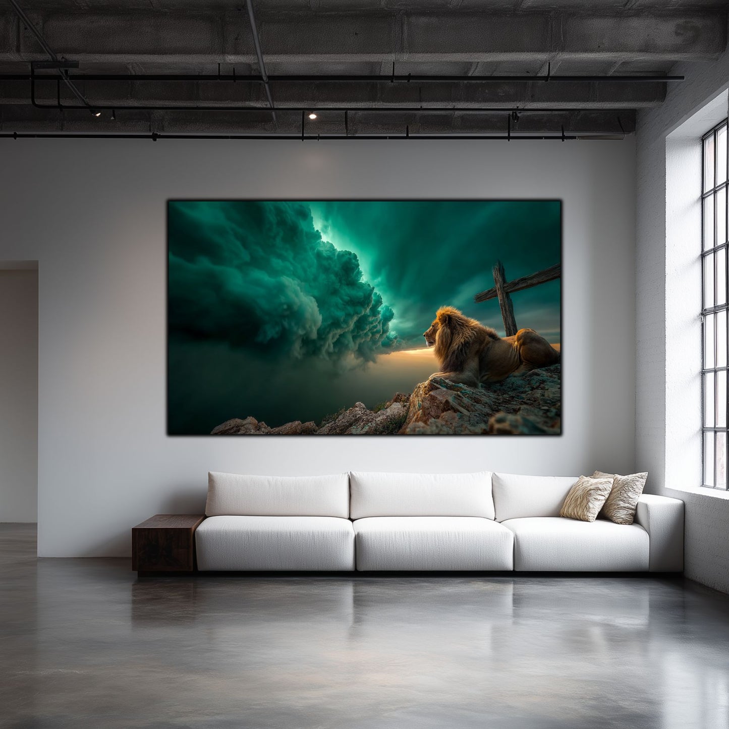 Tablou Decorativ Modern - Print UV pe Sticla - „Sacred Modernities” - No21