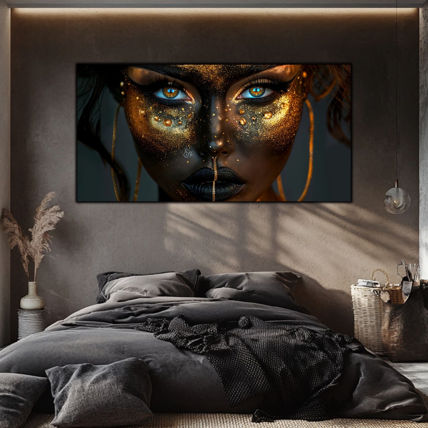 Tablou Sticla Securizata - Dark Zen Reimagined 02