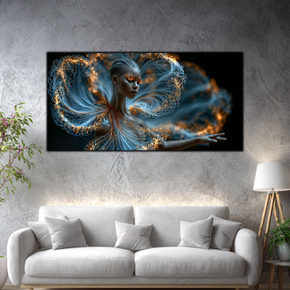 Tablou Abstract Living – Blue Arrival