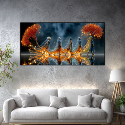 Tablou Abstract Living – Her First Light