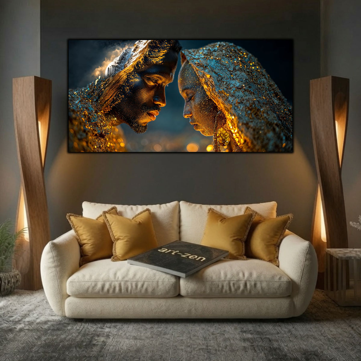 Tablou Modern Living – Two Faces of Becoming