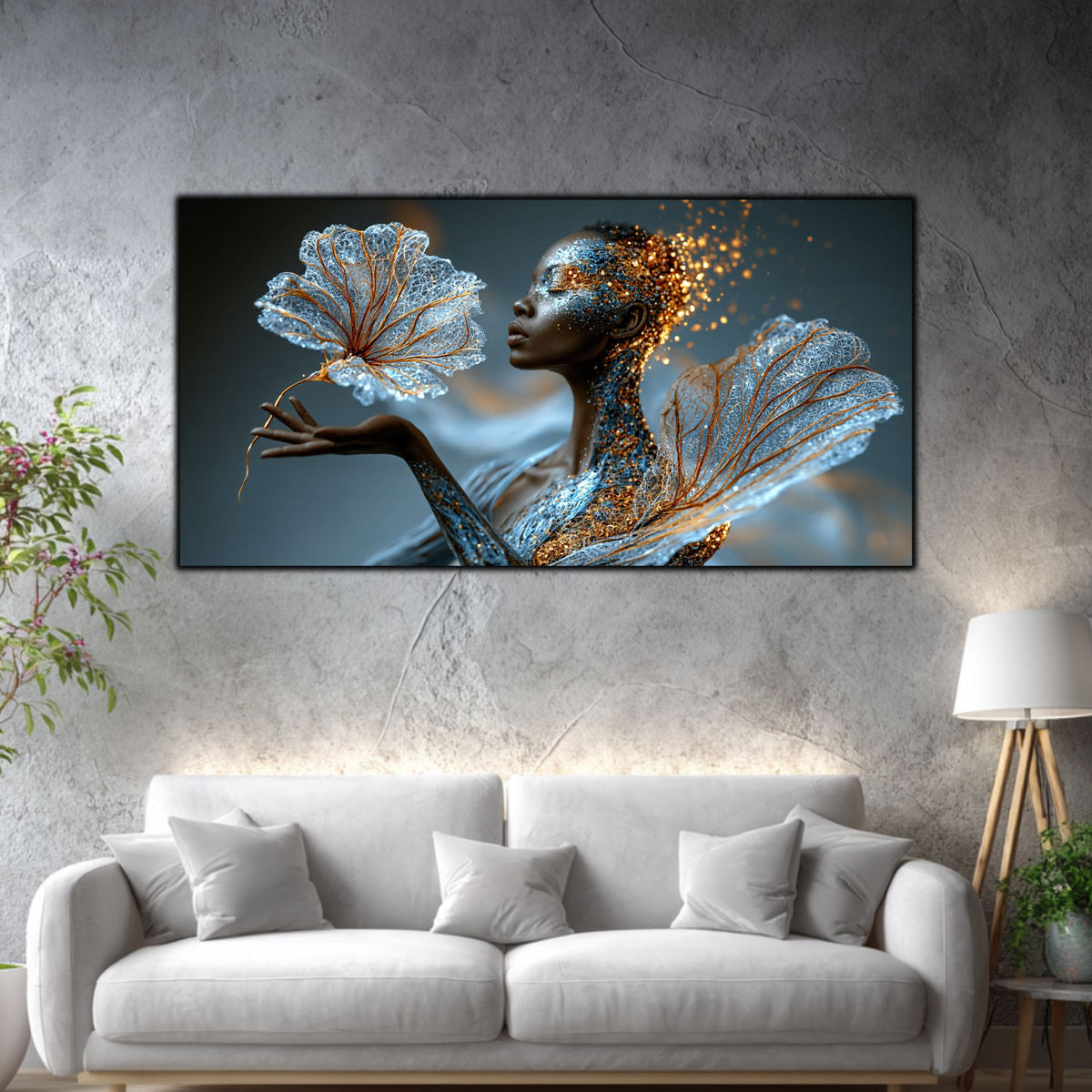 Tablou Abstract Living – A Flame Without Weight