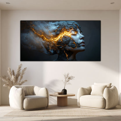 Tablou Sticla Securizata – Reimagined No22